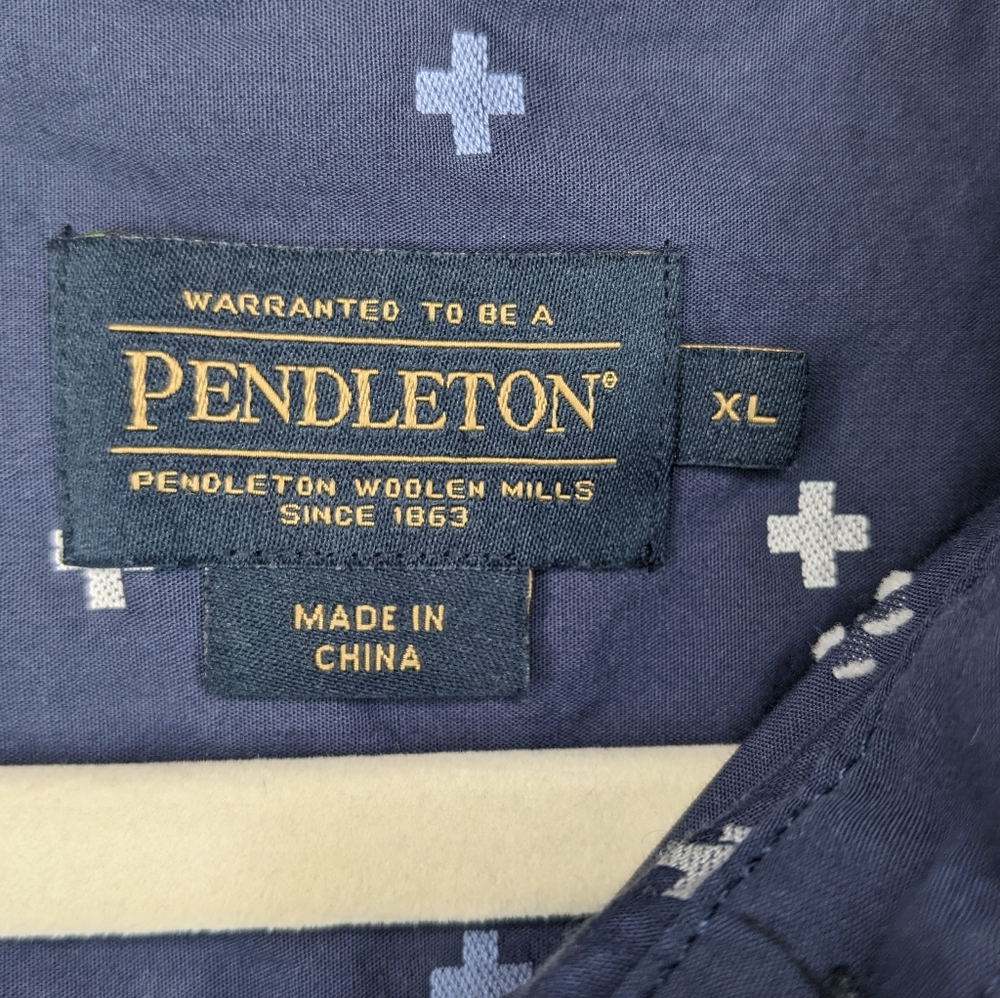 Pendleton Women's Classic Button Down Shirt, Xl - image 3